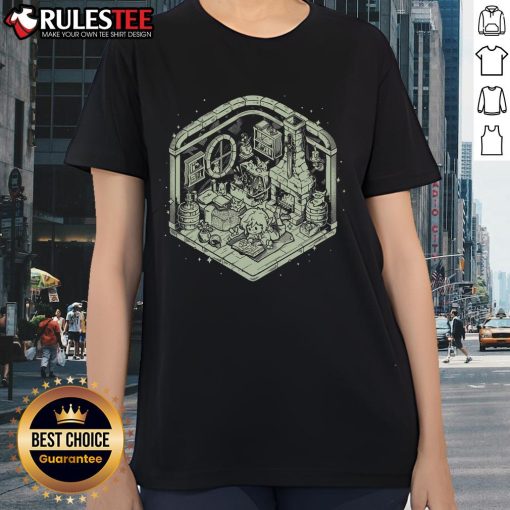 Cute Cozy Heroes Hideout The Legend of Zelda Link Ladies Tee featuring a stylish design perfect for fans of the game.