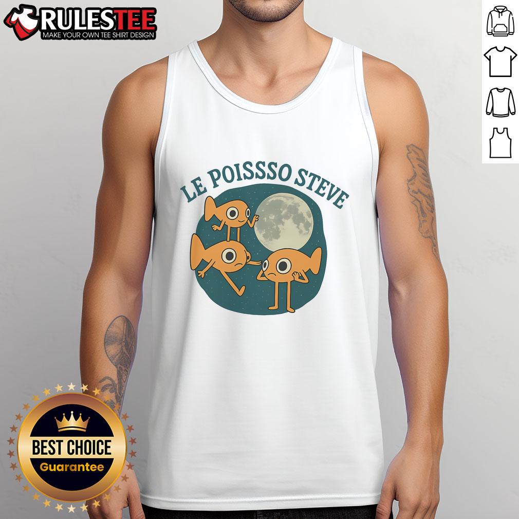 Cute Fish Le Poisson Steve Tank Top Cute fish Le Poisson Steve tank top featuring vibrant colors and playful design, perfect for ocean lovers.