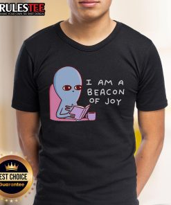 Cute I Am A Beacon Of Joy Strange Planet T-Shirt featuring colorful graphics and a playful design for unique style.