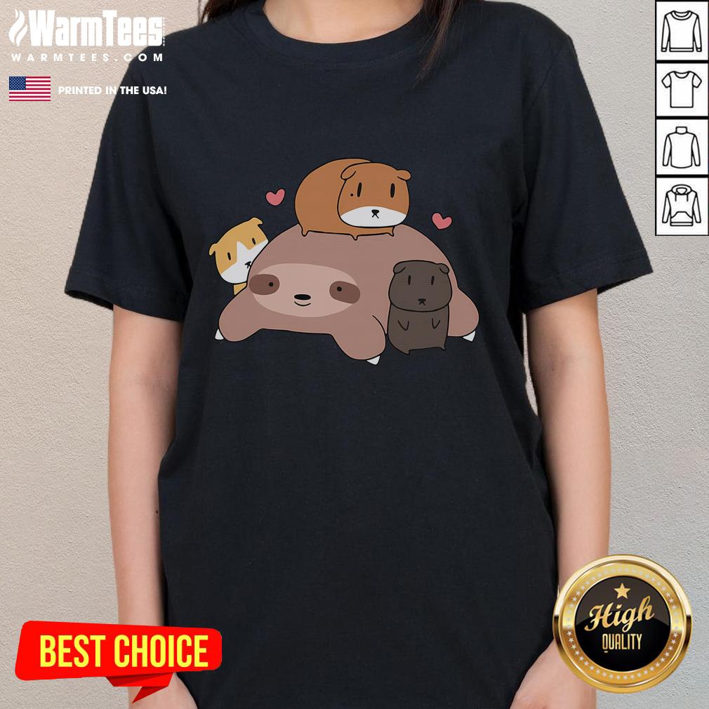 Cute Potato Guinea Pig Lover Ladies Tee Cute Potato Guinea Pig Lover Ladies Tee featuring an adorable potato and guinea pig graphic on a stylish shirt.