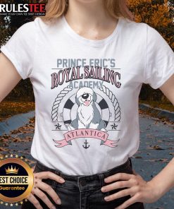 Adorable Cute Prince Eric's Royal Sailing Academy tee from The Little Mermaid, perfect for fans of Disney magic.