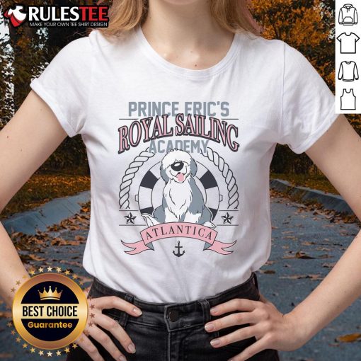 Adorable Cute Prince Eric's Royal Sailing Academy tee from The Little Mermaid, perfect for fans of Disney magic.