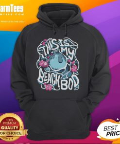 Cute This Is My Beach Bod Hoodie featuring fun beach-themed graphics, perfect for summer outings and casual wear.