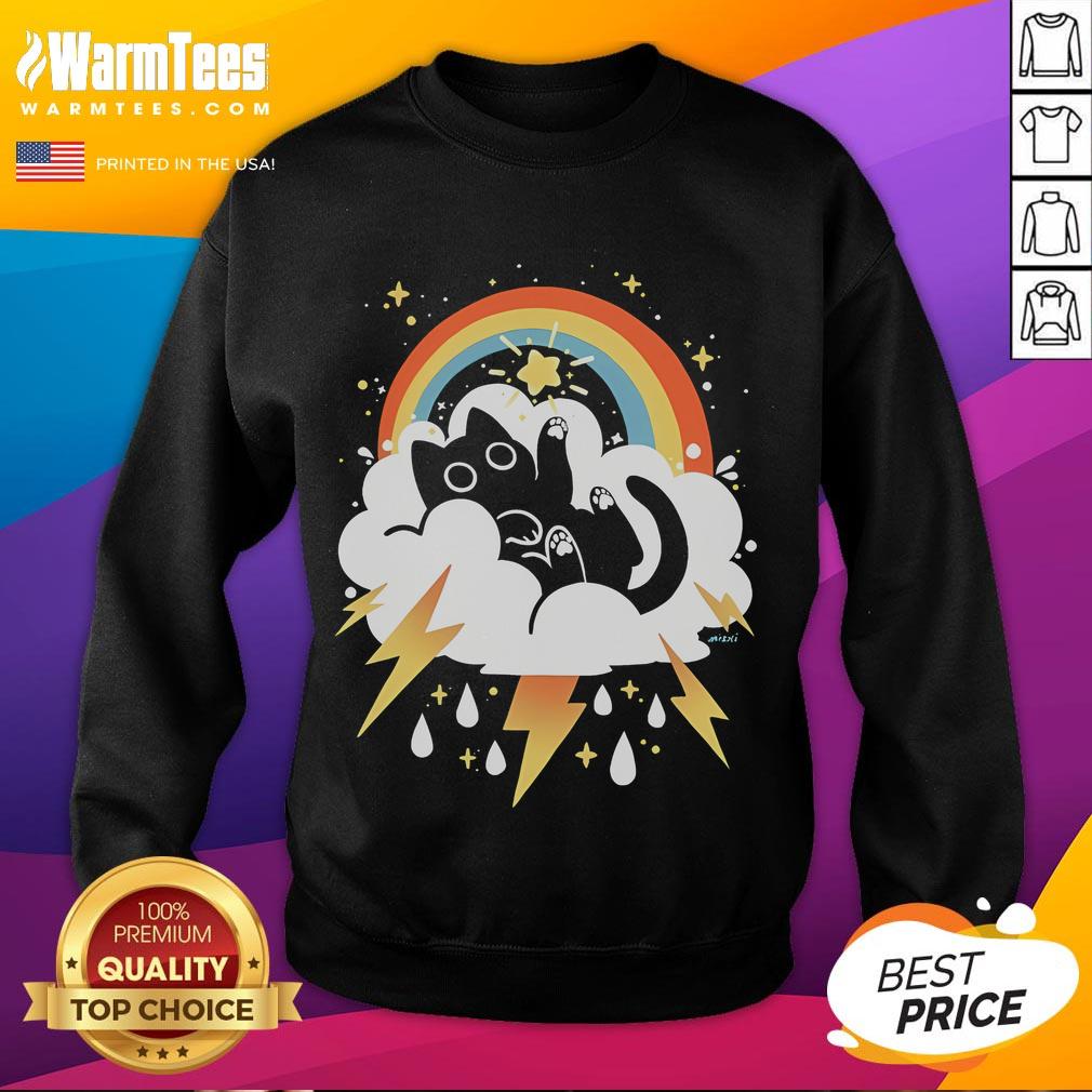 Cute Weathering The Storm Miski Sweatshirt Alt Text: Cute Miski sweatshirt perfect for weathering the storm, featuring a cozy design and stylish details for any casual outing.