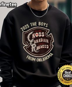 Good Cross Canadian Ragweed The Boy From Oklahoma concert 2025 sweatshirt featuring band logo and vibrant design.
