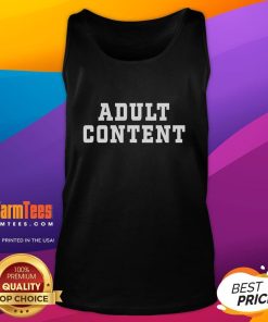Funny adult content text tank top featuring humorous quotes, perfect for casual wear and making a statement.