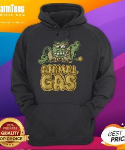Funny animal gas farting frog hoodie design featuring a cartoon frog with a playful expression, perfect for quirky fashion.