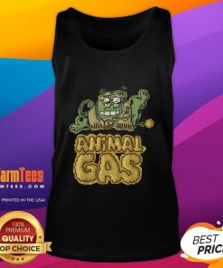 Funny animal gas farting frog tank top featuring a cartoon frog with a cheeky expression, perfect for humor lovers and frog enthusiasts.