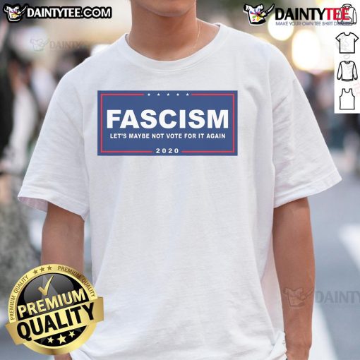 Funny anti-Trump pro-Biden campaign sign parody on a T-shirt, highlighting humor in political discourse.