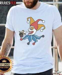 Funny Balatro April Fools Jimbo T-Shirt featuring humorous design perfect for pranksters and April Fools' Day celebrations.