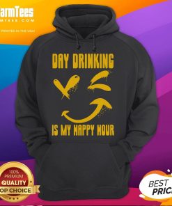 Funny Day-ing is My Happy Hour hoodie featuring humorous puns, perfect for hobbyists and pun lovers alike.