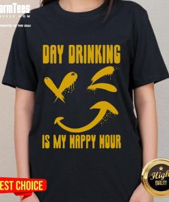 Funny Day-ing is My Happy Hour tee featuring humorous puns, perfect for hobbyists and casual wear.
