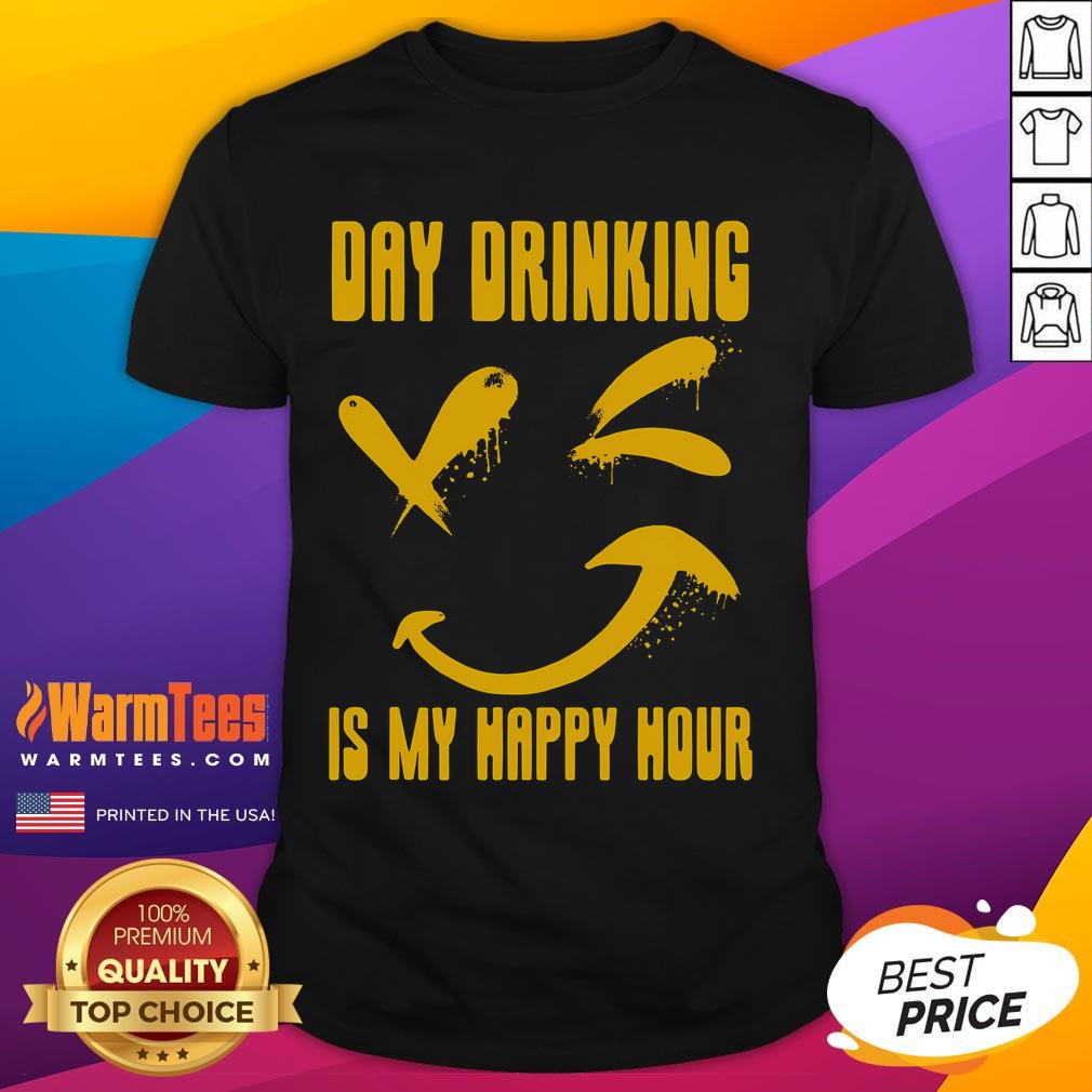 Funny Day Ing Is My Happy Hour Funny Hobbyist Saying Puns T Shirt Funny Day Ing Is My Happy Hour T-Shirt featuring humorous hobbyist puns for casual wear and laughter.