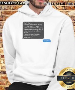 Funny Elijah in a cozy hoodie, showcasing the text message design perfect for casual wear and humor lovers.
