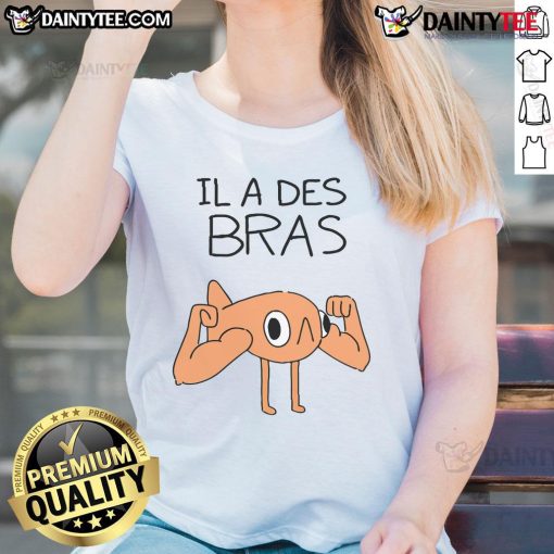 Funny Fish Le Poisson Steve Ladies Tee featuring a quirky fish design for humorous and stylish casual wear.