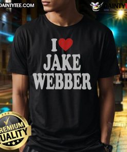 Funny I Love Jake Webber T-Shirt design featuring playful typography and vibrant colors, perfect for fans of Jake Webber.