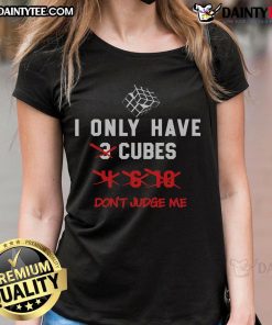 Alt Text: Funny 'I Only Want Puzzle Cube' Tee for math lovers and speed cubers, featuring a playful design perfect for ladies.