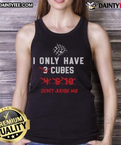 Alt Text: Funny tank top featuring a puzzle cube design, perfect for speed cubing math enthusiasts and casual wear.