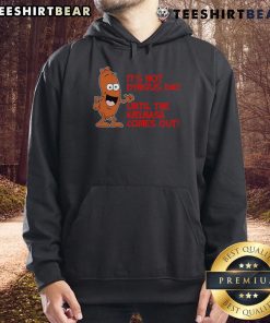 Alt Text: Funny Dyngus Day hoodie featuring a humorous kielbasa graphic, perfect for celebrating Polish traditions.