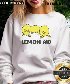 Funny lemons lover sweatshirt featuring a playful lemon pun, perfect for citrus fans and pun enthusiasts.