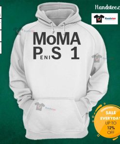 Funny MoMA PeniS 1 Hoodie featuring a quirky design, perfect for art lovers and humor enthusiasts.