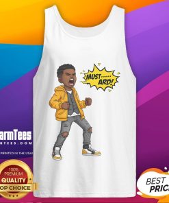 Funny mustard bold statement urban style design tank top perfect for casual outfits and making a stylish statement.