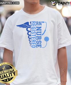 Funny Nurse Registered Nursing Health Care T-Shirt featuring humorous medical graphics and a playful design for healthcare professionals.