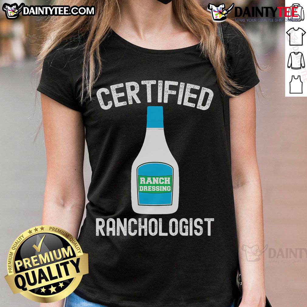 Funny Ranch Dressing Ranch Dressing Sauce Humor Ladies Tee Funny ranch dressing humor tee for ladies featuring a playful ranch dressing sauce design, perfect for food lovers.