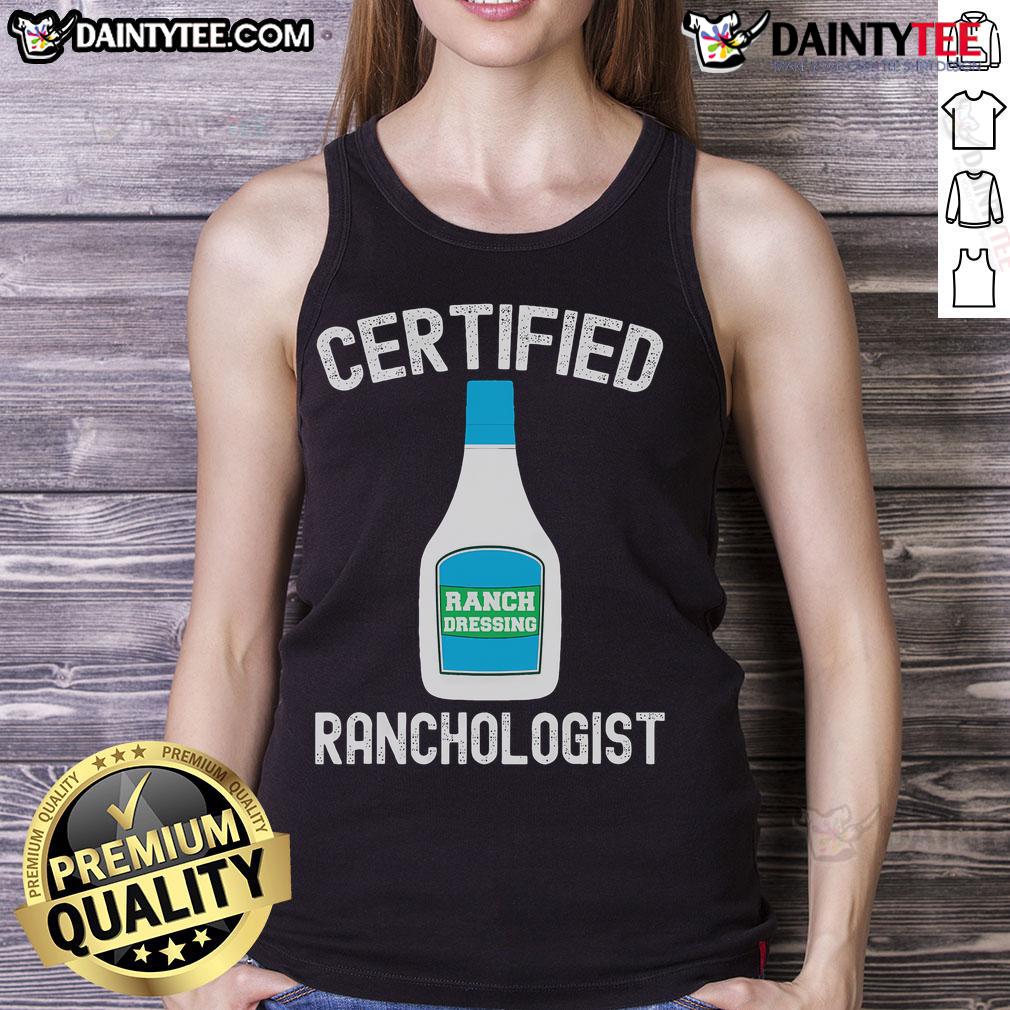 Funny Ranch Dressing Ranch Dressing Sauce Humor Tank Top Funny ranch dressing humor tank top featuring playful graphics and text about ranch dressing sauce, perfect for food lovers.