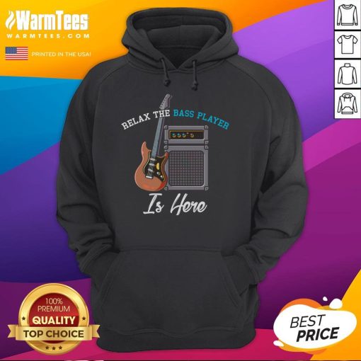 Alt Text: Funny musician in a hoodie playing bass guitar, showcasing the playful spirit of the bass player.