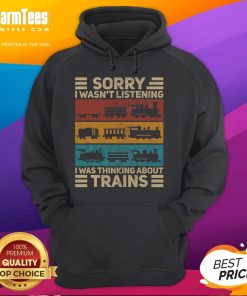 Funny retro wagon train lover model railroad conductor hoodie featuring a whimsical train graphic and cozy design.