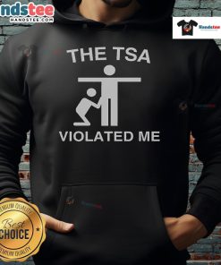Funny TSA Violated Me Stickman Hoodie design featuring a humorous stickman graphic, perfect for travel enthusiasts.