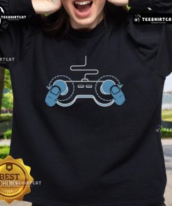 Alt Text: Funny video game controller design on a cozy gamer sweatshirt, perfect for gaming enthusiasts and humor lovers.