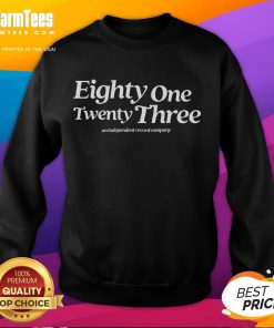 Good-8123 An Independent Record Company Sweatshirt featuring a stylish design and cozy fit for music lovers.