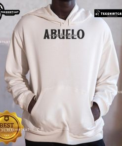 Good Abuelo We Love You Hoodie featuring a cozy design and heartfelt message for grandfathers, perfect for gifting.