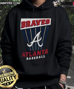 Good Atlanta Braves baseball starter hoodie featuring team logo and vibrant colors, perfect for fans and casual wear.