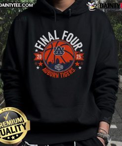 Good Auburn Basketball 2025 Final Four hoodie featuring team colors and logo, perfect for fans celebrating tournament success.