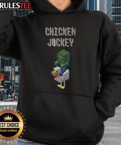 Good Baby Zombie Chicken Jockey Minecraft hoodie featuring a colorful design perfect for gamers and fans.