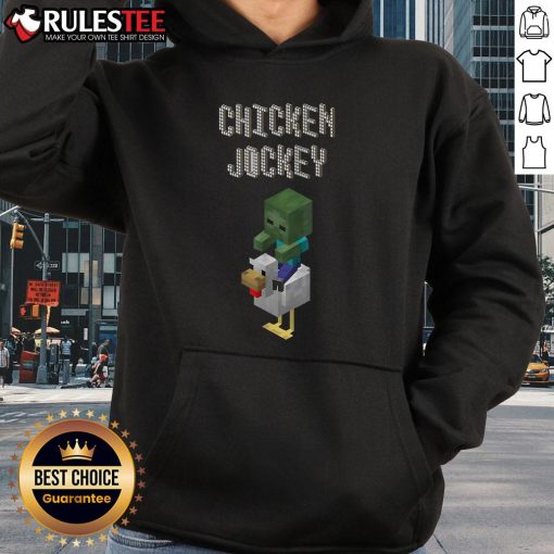 Good Baby Zombie Chicken Jockey Minecraft hoodie featuring a colorful design perfect for gamers and fans.