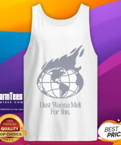 Good Beach Weather: I Just Wanna Melt For You Globe Tank Top, perfect for sunny days by the ocean.