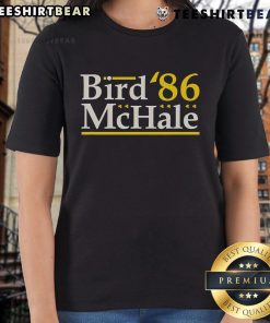 Good Bird McHale 86 Boston Irish Basketball Ladies Tee featuring a stylish design for basketball enthusiasts.