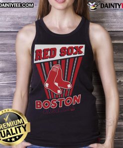 Good Boston Red Sox Baseball Starter Tank Top featuring team logo, perfect for summer games and sports enthusiasts.