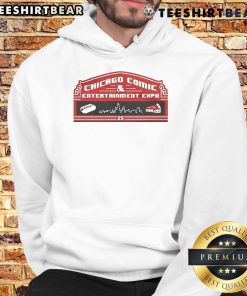8-bit stadium hoodie from Good at C2E2 Chicago Comic and Entertainment Expo, showcasing retro gaming style.