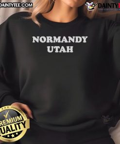 Good Christian French Normandy Utah sweatshirt featuring a stylish design perfect for casual wear and faith-inspired fashion.