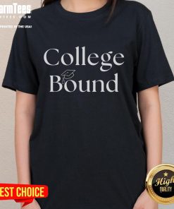 Good College Bound Ladies Tee in vibrant colors, perfect for proud students ready for their academic journey.
