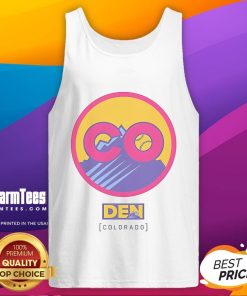 Good Colorado Rockies 2025 City Connect logo tank top featuring vibrant team colors and stylish design.