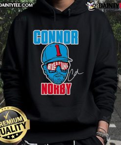 Good Connor Norby Bleeping Hoodie in vibrant colors, showcasing a stylish design for casual wear and street fashion enthusiasts.