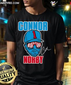 Good Connor Norby Bleeping T-Shirt featuring a vibrant design and bold lettering, perfect for fans and casual wear.