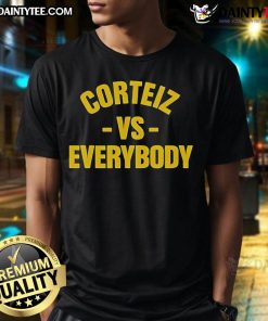 Good Corteiz Vs Everybody T-Shirt featuring bold graphic design, perfect for streetwear enthusiasts and casual outfits.