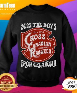 Good Cross Canadian Ragweed The Boy From Oklahoma concert 2025 sweatshirt featuring vibrant design and cozy fit.